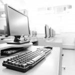 sit-to-stand desk station