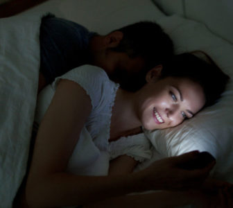 Smartphone bedroom sleep