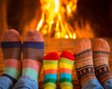 How to keep your toes warm…